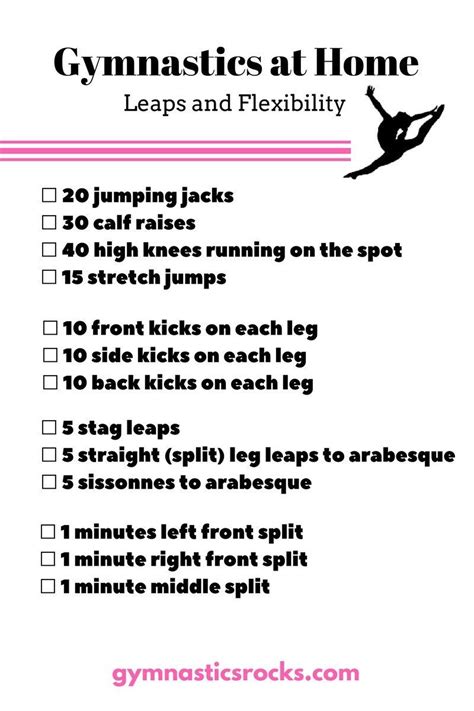 Hey Everyone Today I Am Sharing Some At Home Gymnastic Work Outs In