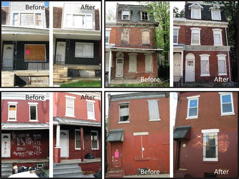Before And After Photos Of Renovated Vacant Properties This Figure Download Scientific Diagram