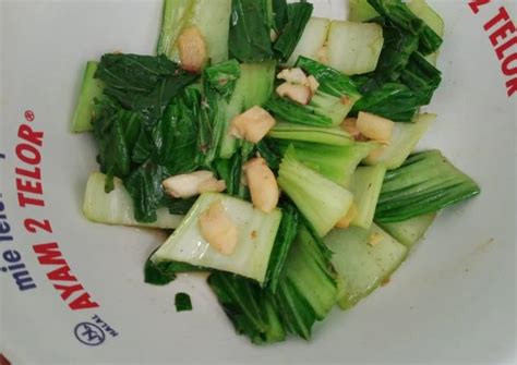 Tambahkan pakcoy, saus tiram,kecap manis bango, air,garam, merica. Resep Tumis Sayur Pakcoy oleh Lidia Permata - Cookpad