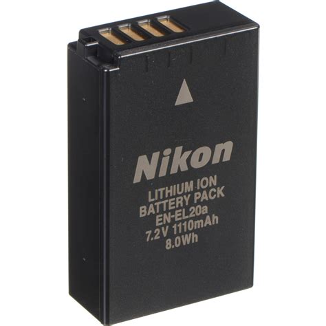 Nikon En El20a Batterie Pour P9501000 One J123 S1 V3 Aw1