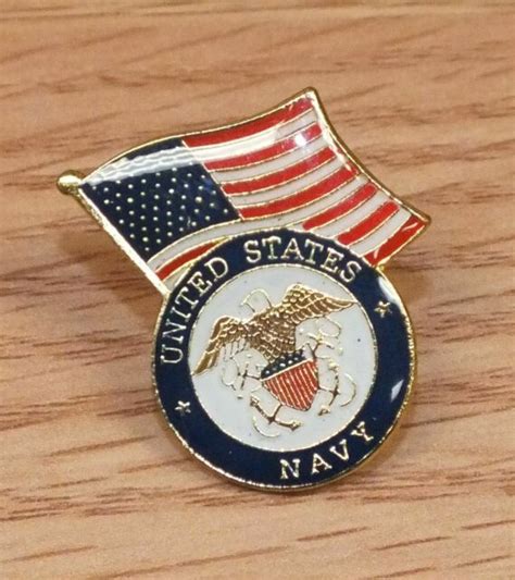 United States Navy Flag Collectible Pin Lapel Only Read Ebay