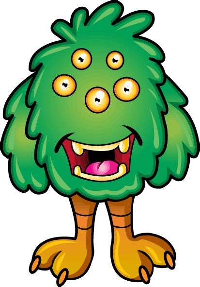 Funny Monster Pictures Clipart Best