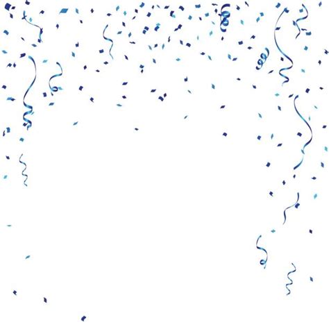 Blue Confetti Illustrations Royalty Free Vector Graphics And Clip Art