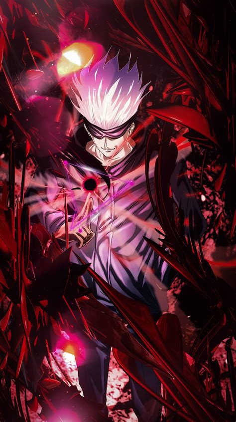 Maybe you would like to learn more about one of these? Jujutsu Kaisen Satoru Gojo Attack 4K Vertical Wallpaper in ...