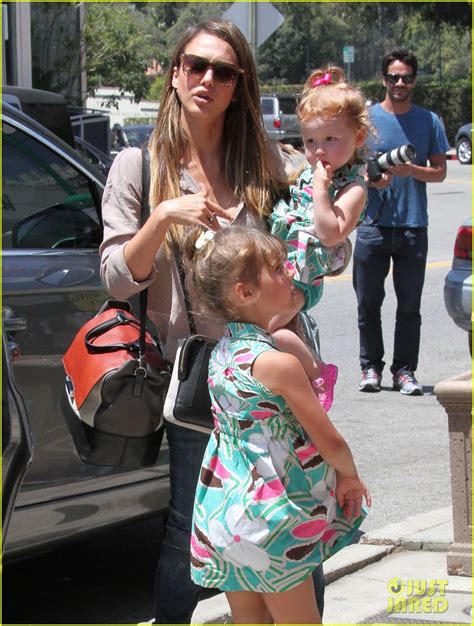 Jessica Alba Honor And Haven Wear Matching Outfits Photo 2923193 Cash Warren Celebrity