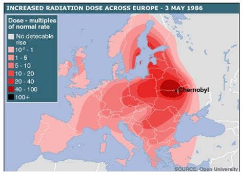 Aljaška vyhýbat se Rozbočovač chernobyl radioactive cloud map globální
