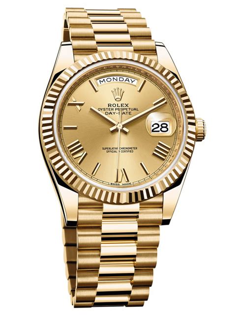 Favoriten speichern & traumuhr finden. Yellow Gold Rolex Day-Date 40 - Rob's Rolex Chronicle