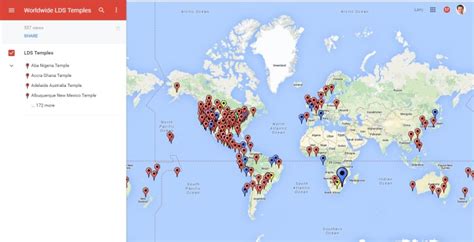 Interactive Map Of Lds Temples Worldwide Lds365 Resources From The