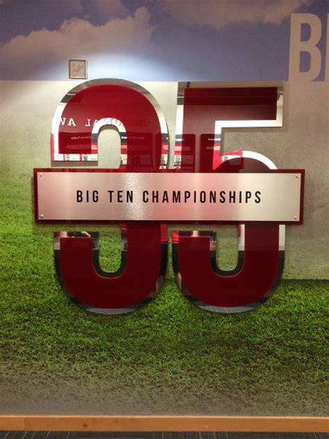 2014 35 B1g Football Championships The Ohio State University Ohio