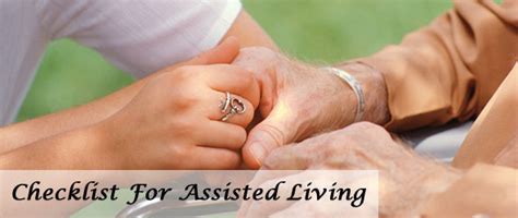 Assisted Living Checklist What To Ask And What To Look For Sedona Winds