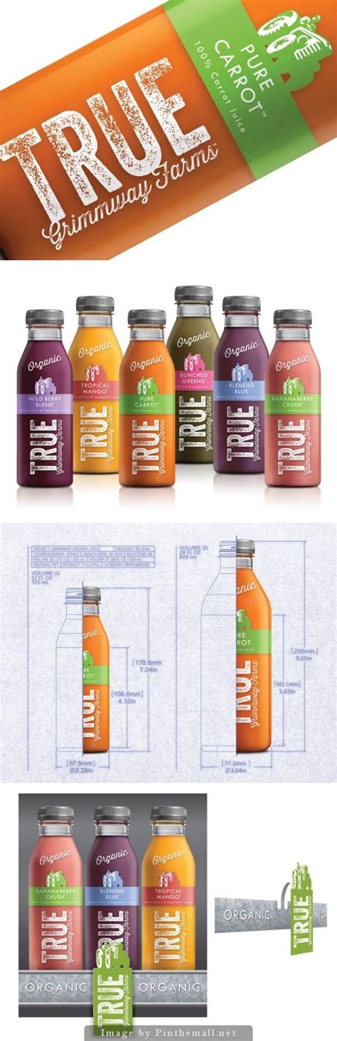 True Organic Juice Creative Agency Mclean Design On Packaging Of
