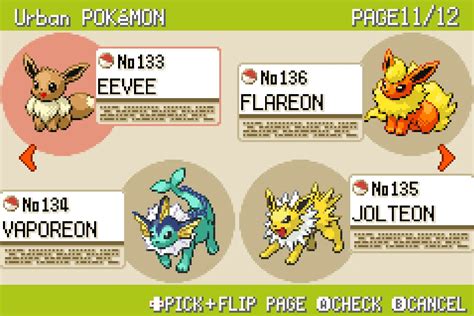 How To Evolve Eevee In Pokémon Firered And Leafgreen Master Noobs
