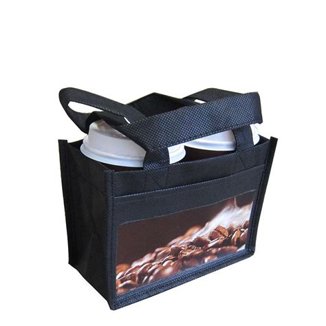 High Quality Eco Friendly Coffee Cup Carrier Bags