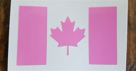 Canadian Flag Many Colours And Sizes High Quality Vinyl Etsy