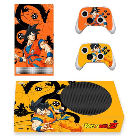 Goku Super Dragon Ball Z Decal Set For Xbox Series S X Console