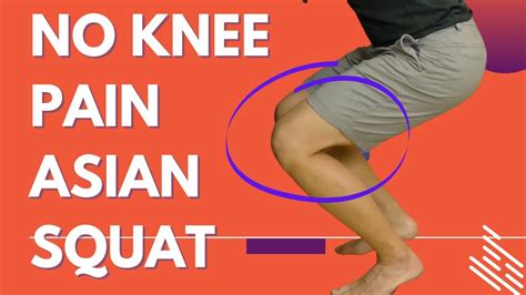 Asian Squat Tutorial Knee Strengthening Exercises Youtube