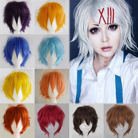 The short anime hairstyles for consistently is a polish of twists, a reasonable geometry of the lines and simple carelessness, giving the picture of a lively coquetry. Details about Unisex Anime Short Wig Straight Hair Cosplay ...