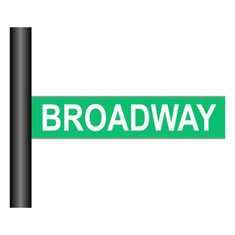 Broadway Sign Transparent Png 9822361 Png