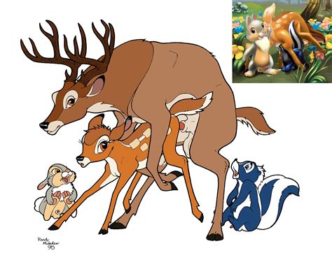 Rule 34 Bambi Disney Flower Gay Male Only Penis Tagme Testicles