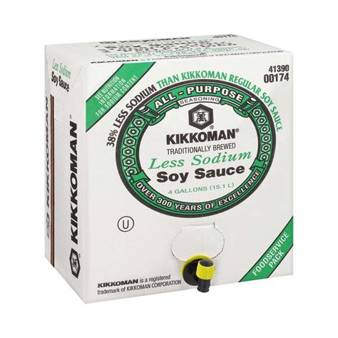 Kikkoman Low Sodium Soy Sauce Euro Usa