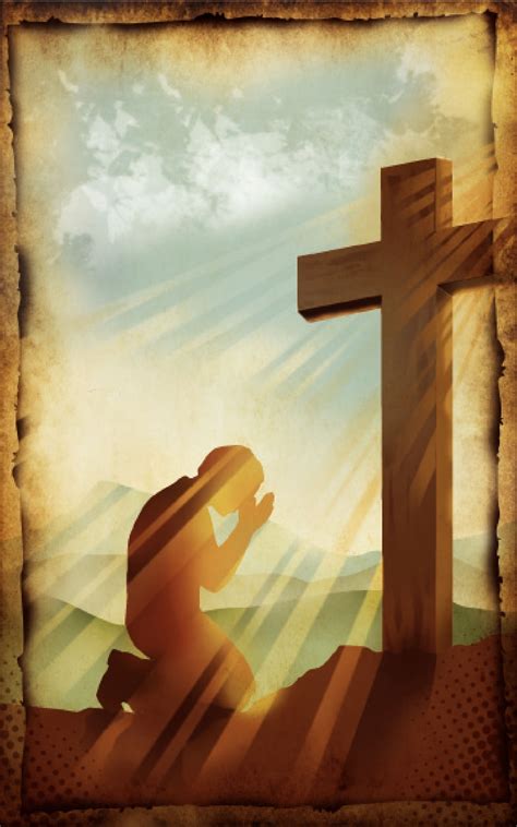 Kneeling At The Cross Praying At The Cross 1 Jesus Christ Images