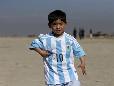 Tons of awesome lionel messi 2018 wallpapers to download for free. Young Messi Fan Exits Afghanistan Over Kidnap Fears