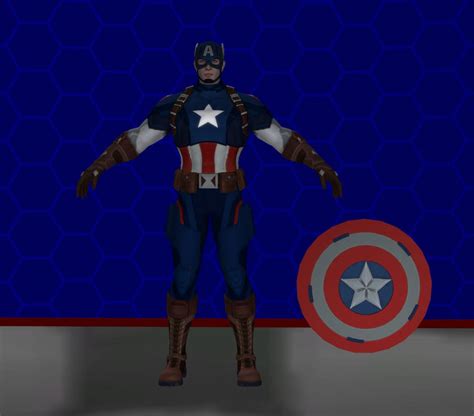 Model Dl Marvel Duel Captain America By Wolfblade111 On Deviantart