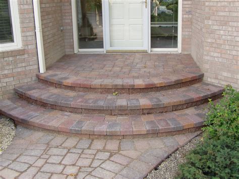 The width should be at least 6 inches wider than the doorway on each side. Custom Exterior Step Systems | Minnesota Outdoor Solutions