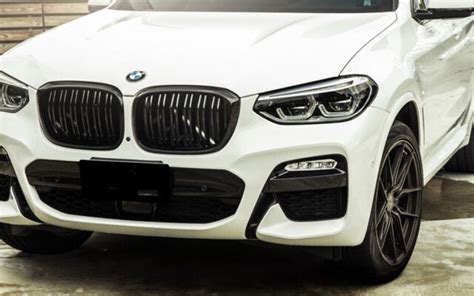 M Color Gloss Black Front Hood Grille Fit Bmw 2019 2022 X3 G01 X4