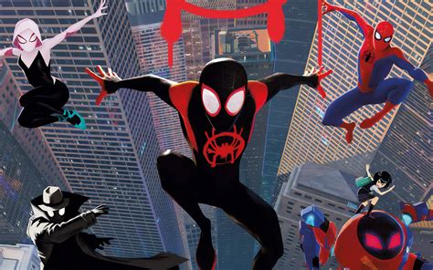 1920x1200 Spiderman Into The Spider Verse New Poster Art 1080p