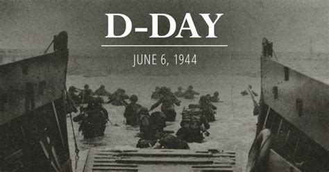 75th Anniversary Of D Day June 6 1944 First In Freedom Daily