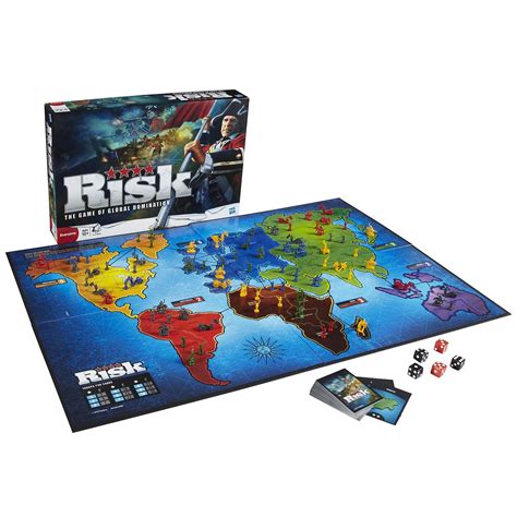 Hasbro Risk Game Of Global Domination Strategy Game English Jarir