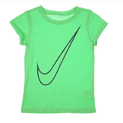 Nike Little Kids Graphic Swoosh T Shirt Light Green Size 4 Walmart