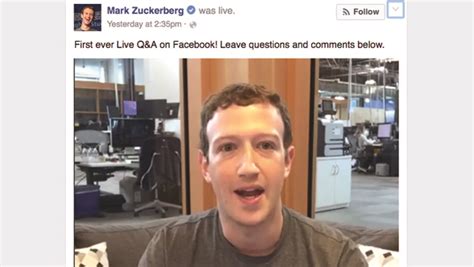 Mark Zuckerberg In Facebook Live Qanda I Am Not A Lizard Cbs News