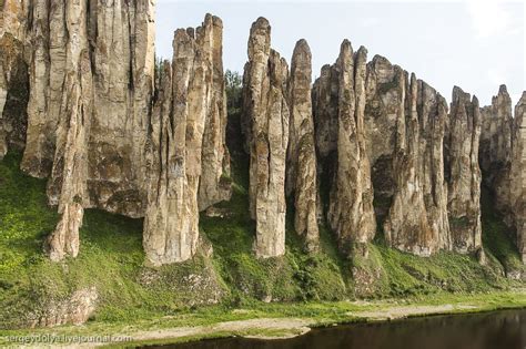 Lena Pillars Park Yakutia Russia Natural Wonders Nature Stone