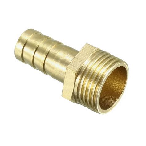 Male Brass Barb Nipple At Rs 30 Piece Brass Nipple Fittings In