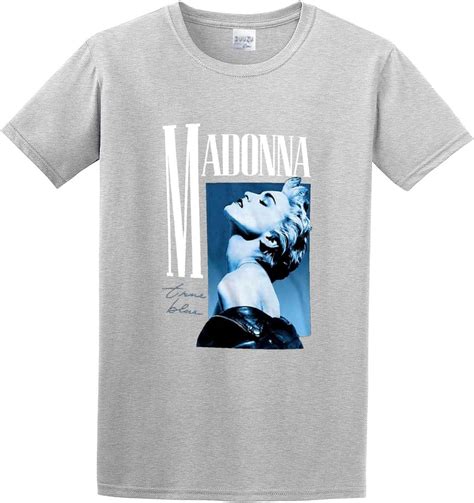 Madonna True Blue Vintage Limited Edition Reprint Cotton T Shirt Mens Amazon De Bekleidung