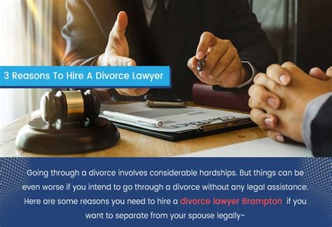 Infographic 3 Major Reasons To Hire A Divorce Lawyer Toronto Divorce
