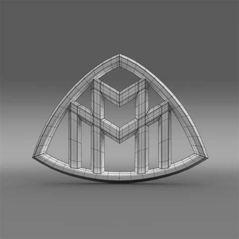 Maybach Logo 3d Model Cgtrader