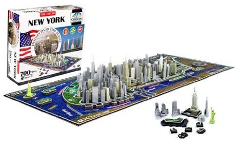 Description item # spm11553054125 model # sid0066g5y. 4D New York City Skyline Time Puzzle by Cityscape, http ...