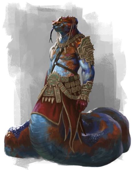 Yuan Ti Are A Species Of Monstrous Humanoid Snake Men And Are Usually
