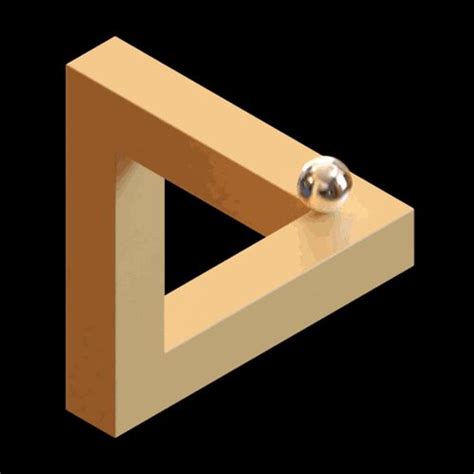 Illusion Penrose Triangle Illusions Optical Illusions