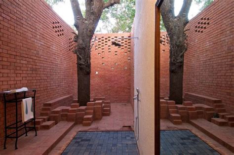 Brick And Wood In Modern Houses Brick Kiln House Design From Indian
