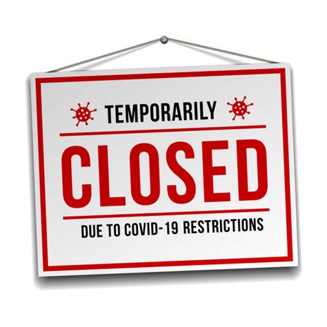 630 Temporarily Closed Sign Stock Photos Pictures And Royalty Free