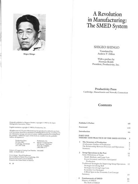Shingo The Smed System 1983 Pdf