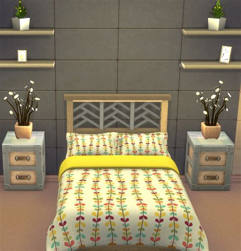 Sims 4 Ccs The Best Tropical Bed A Ts3 To Ts4 Conversion By Josie