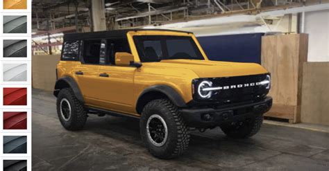 2021 Ford Bronco 4 Door Colors Astro Blog