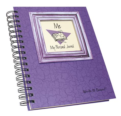 Me A Personal Journal Purple Journals Unlimited Inc
