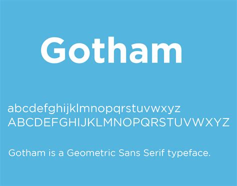 Gotham Font Free Free Fonts