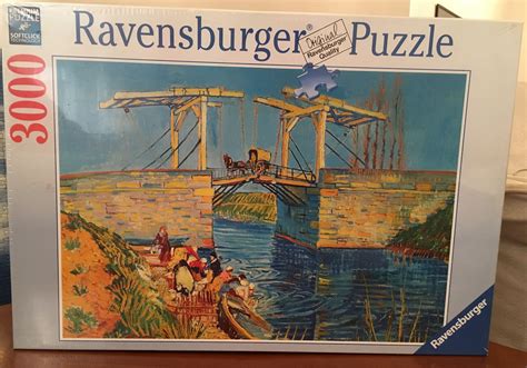 Ravensburger Puzzle 3000 Piece Van Gogh Langlois Bridge Langlois